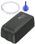 Pawfly Aquarium Air Pump with Nano Bio Sponge Filter Kit Air Control Valve Airline Tubing and Check Valve Accessories - style: 5-30 Gal