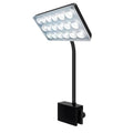 Full Spectrum 10W Fish Tank Light Enhanced Edition LED Aquarium Light with Lens, 3 Adjustable Modes(Suitable for 7-16 Inch Tanks)
