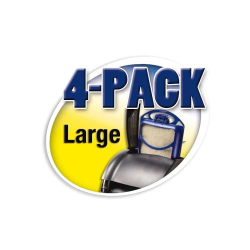 Tetra Whisper EX Carbon Large Round Filter Cartridges, 4 Count, Fits Tetra Whisper EX 30, 45, 70 Fish Tank Filters - size: 4-Count, style: large