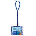 Penn-Plax Quick-Net Aquarium Fish Net - Fine Mesh, Vinyl-Covered Braided Handle - Small Aquarium Cleaning Tool for Gentle Fish Handling - Use in Freshwater & Saltwater Tanks