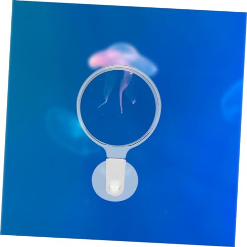 BESPORTBLE Cup Glass for Fish Tanks Viewer for Small Animals Plants and Landscapes Easy to Attach and Use Magnifier for Observation