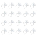 uxcell 20Pcs Aquarium Suction Cup Clips, 20mm Airline Tube Holders Clamps Cup Holder Sucker Tube Sucker for ID Airline Tubing Fish Tank, Clear