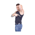 Concealed Carry Wear CCW Compression Tank Top - Tactical Everyday Carry EDC - Gun Holster Shirt for Men - color: Black, size: Medium