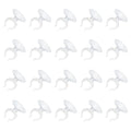 uxcell 20Pcs Aquarium Suction Cup Clips, 23mm Airline Tube Holders Clamps Cup Holder Sucker Tube Sucker for ID Airline Tubing Fish Tank, Clear - size: 23mm