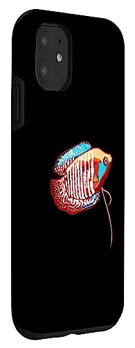 iPhone 11 Dwarf Gourami Aquarium Design for Fishkeeping Fans Case