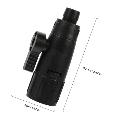 Kisangel Aquarium Hose Valves Fish Tank Filter Water Changer Valve 12mm Soft Tube Connector for Aquarium Accessories Fish Tank Supply
