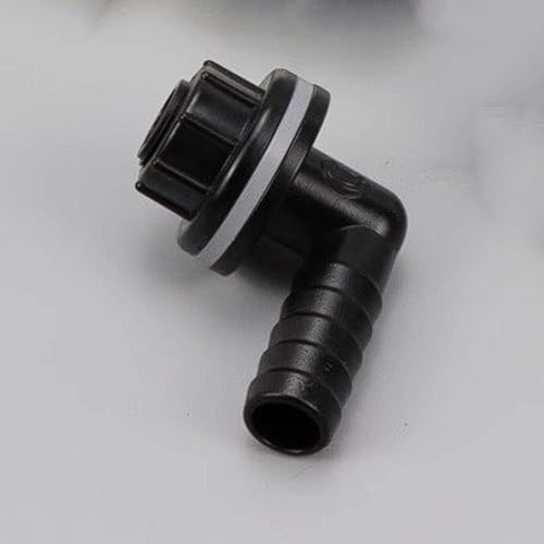 3/8 inch Pagoda-Style Flexible Hose Drain Head for Aquariums, Powerful Connector, Water Tank Outlet