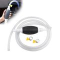 Multifunctional Liquid Siphon Pump, Hand Fuel Transfer Pump, Large Diameter Manual Fluid Extractor for Gasoline, Fuel, Diesel, Water, Fish Tank - With 3.2/4.9/6.5/9.8ft Hose (2, With 4.9ft Hose)