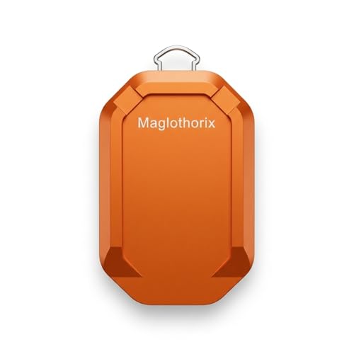 Fly Fishing Accessories Magnetic Fly Patch for Fly Fishing, Quick-Access Holder, Aluminum Card-Style Backplate, Easy Pickup with Wet Hands for Vest, Chest Pack, Waders,or Hat - color: Orange