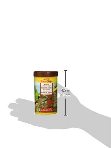 Sera Catfish Chips Nature 3.4oz/0.21lbs | Premium Fish Food for Ancistrus & Plecos | High Fiber | No Dyes & Preservatives | Supports Digestion & Promotes Healthy Growth | Ideal for Bottom Feeders - size: 3.3 Ounce (Pack of 1)