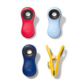 Oxo All Purpose Magnetic Clips, 1 EA - color: Navy Blue/Yellow/Red & Light Blue, size: 4 Piece All-Purpose Set