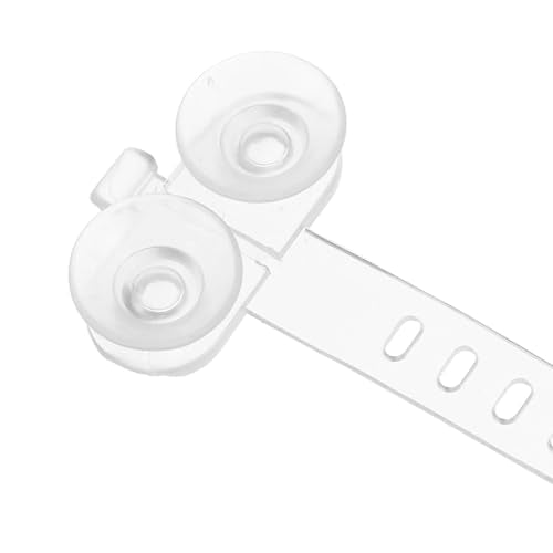 50pcs Aquarium Suction Cups - Fish Tank Suction Cups with Adjustable Cables Ties for Aquarium Plants Moss Shrimp Nest Landscape Fixation