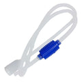 Siphon Pump for Gasoline, 5.84FT Portable Manual Water Pump with Siphon Hose, Universal Car Fuel Transfer Hand Accessories for Oil Diesel Aquarium (1PC) - size: 1PC