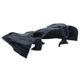 Saim Aquarium Cave Decor – 3D Printed Fish Hideout Tunnel for Betta, Guppy & Corydora Catfish – Natural Curved Shrimp Hideout with Multi-Hole Design Fish Tank Underground Corner Cave (Black, Medium)