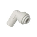 10-Piece 1/4" Male Thread to 5/16" Quick Connect Adapters - Elbow RO Water Filter Fittings for Reverse Osmosis System - style: elbow male 1/4 to 5/16 o.d.