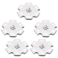 5Pcs IR 3535 High Power SMD LED Chip 3W Infrared Emitting with Aluminum Plate 20mm Star PCB Base Heat Sink for Infrared Transmitter (60deg,IR 760nm-765nm,DC 2-2.2V,1500mA,42mil chip) - color: Ir760-765nm