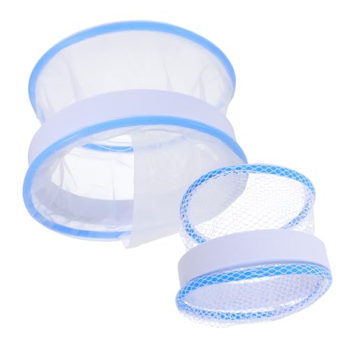 POPETPOP 2pcs Fish Spawning Incubator Floating Mesh Breeding Box for Aquarium Transparent Isolation Chamber for Sick Pregnant Fish Clean Water Monitoring Design