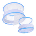 POPETPOP 2pcs Fish Spawning Incubator Floating Mesh Breeding Box for Aquarium Transparent Isolation Chamber for Sick Pregnant Fish Clean Water Monitoring Design