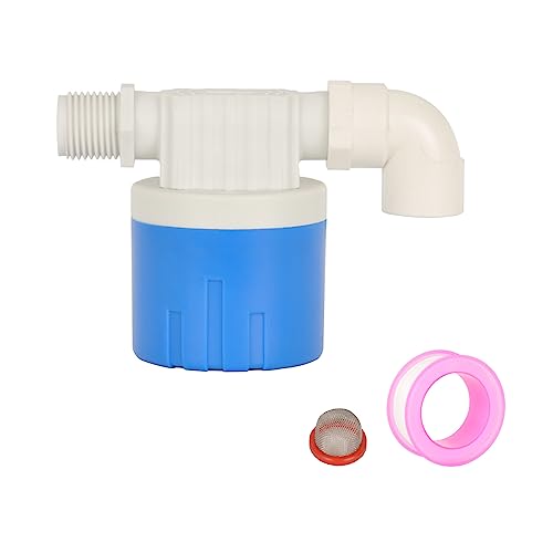 Float Valve 1/2" Side Inlet Male Automatic Water Level Control Valve for Water Tank - size: 1/2" side