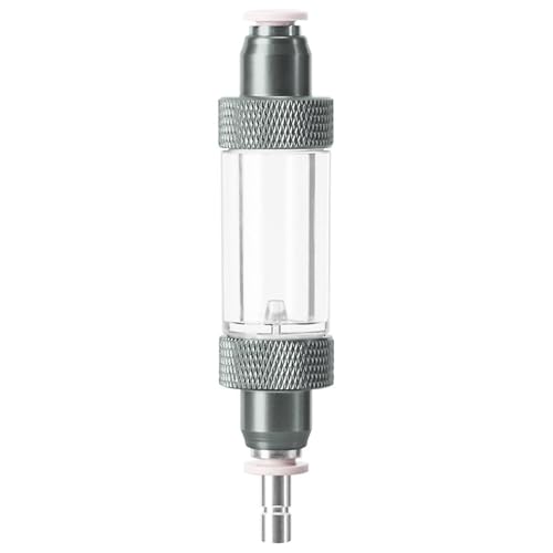 MiOYOOW Aquarium CO2 Bubbler Counter, Non-Return Fish Tank CO2 Check Valve Carbon Dioxide Addition System for Water Plants
