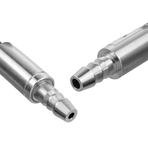 Stainless Steel One-Way Check Valve for Aquarium Carbon Dioxide System Diffuser 1PCS