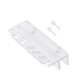 VANZACK Acrylic Aquatic Plant Tool Storage Rack for Aquarium Maintenance Compact Design with High Transparency Holds Scissors Tweezers Scrapers and Spatulas