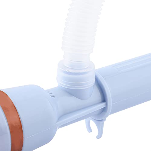 SUNGOOYUE Battery Operated Liquid Transfer Pump PE Electric Siphon Pump 3V 64cm with Bendable Suction Tube for Water Oil Transfer Fish Tank Pool Basement Use (Red) - color: Red