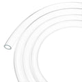 M METERXITY Clear Plastic Tubing, 0.59Inch(15mm) ID 0.79Inch(20mm) OD, 5ft(1.5m) Length PVC Tube Low Pressure Flexible Vinyl Tubing for Garden/Water Hose Airline Tube Aquarium - size: 0.59"×0.79"×5ft