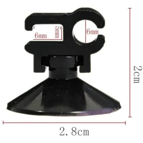 20Pcs Aquarium Suction Cup Clip Fish Tank Oxygen Tube Hose Pump Power Cord Buckle Wire Finisher Suction Cups Aquarium Accessories