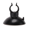 Aquarium Suction Cup, Aquarium Sucker Clip, Suction Cups Airline Tubing Holder, Fish Tank Accessories for Aquarium Fish Tank, Black, 0.39"