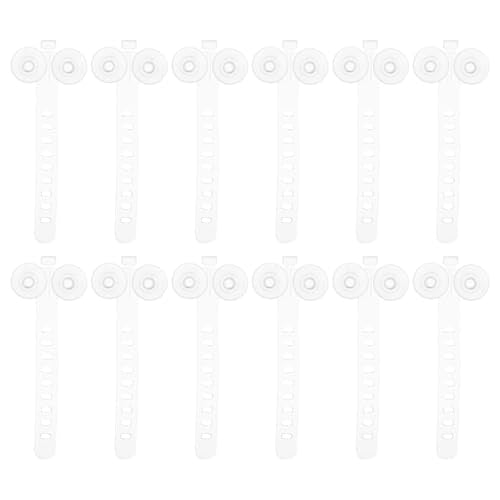 50pcs Aquarium Air Hose Suction Cups - Fish Tank Hose Holders with Cable Straps for Fixing Tubes - Aquarium Planter Fixing Accessories