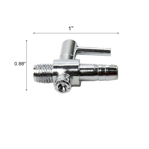 AQUANEAT 20pcs Aquarium 1 Way Thread Valves, Air Flow Control Valves, Manifolds Distributor for Pumps Fish Room Air Systems - size: 1 Pack