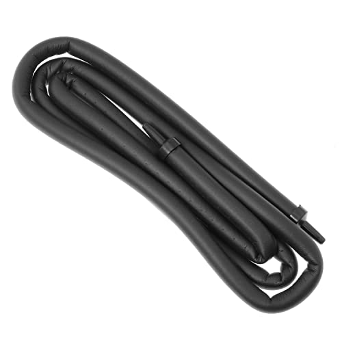 Bendable Bubble Wall 120cm/47inch Black Aquarium Air Curtain Bubble Air Diffuser Flexible Air Bubble Rubber Tube for Aquarium Fish Tank