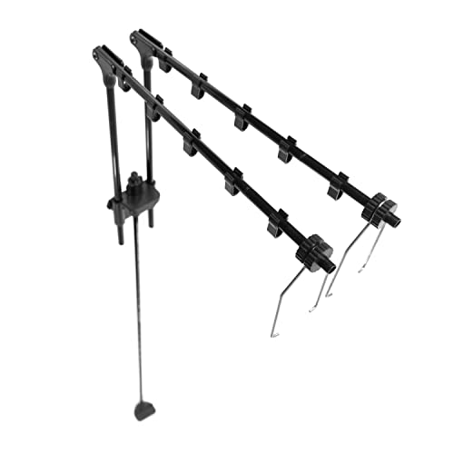Dual-Head Reptile Metal Heat Lamp Stand, Adjustable Heating Lamp Holder Ideal for Reptile Glass Terrarium Amphibians/Terrestrial Invertebrates Vivarium