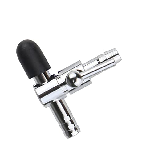 Aquarium Fish Tank Air Flow Control Lever Pump Single Way T Valve, 6-Pack