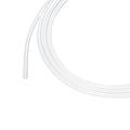 1m(3.3ft) 0.8mm(0.03") ID x 2mm(0.08") OD Silicone Tubing Clear Industrial Plastic Tubing Pure Silicone Hoses for Pump Siphoning Draining Irrigation Brewing - color: Clear, size: 0.03" x 0.08"