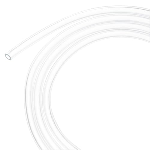 M METERXITY Clear Plastic Tubing, 0.1Inch(2.5mm) ID 0.18Inch(4.5mm) OD, 26ft(8m) Length PVC Tube Low Pressure Flexible Vinyl Tubing for Garden/Water Hose Airline Tube Aquarium - size: 0.1"×0.18"×26ft