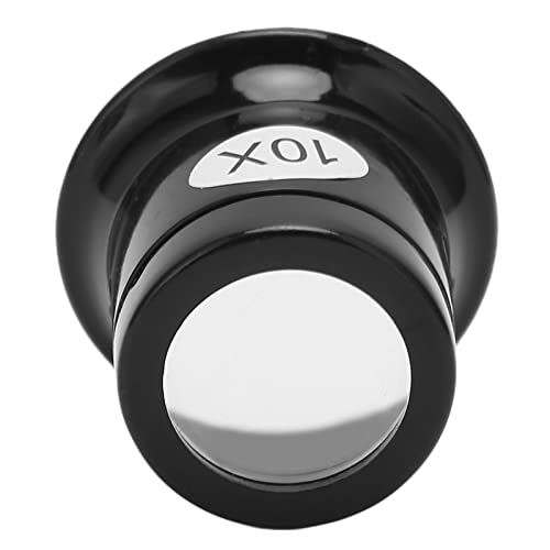 10PCS 10X Watchmaker Loupe, Portable Monocular Watch Loupe Magnifier Magnifying Glass Eye Loops Magnifier, Jewelers Repair