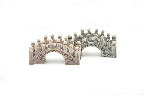 Miniature Fairy Garden Decoration Accessories Garden Sculptures Statues,Yard Decor for Outside Gnomes Outdoor Decor for Patio - size: Bridges