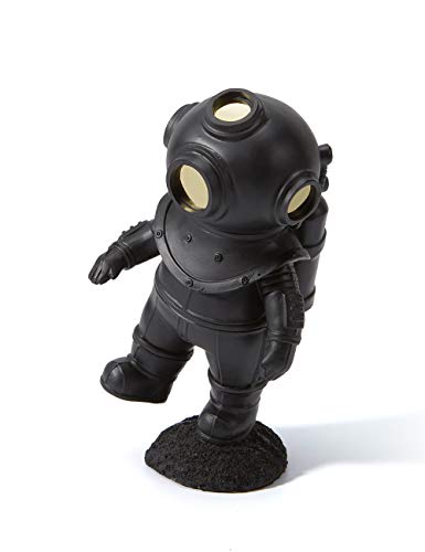 HAUCOZE Diver Figurine Statue Modern Space Sculpture Home Decor Table Centerpiece for Bedroom Office Gift 7.5 Inch