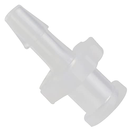 MEETOOT 10pcs Female Luer Lock 1/8" Polycarbonate Hose Barb Adapter for Laboratory Biochemical/Analytical Instruments, Food Machinery and Aquarium Equipment - size: 1/8Inch