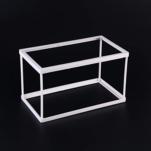 balacoo Fish Isolation Box for Aquarium with Suction Cups Large Size Fish Breeder Net Hatchery Incubator 10.23X5.9X5.9 Inch Separator for Tank Nursery