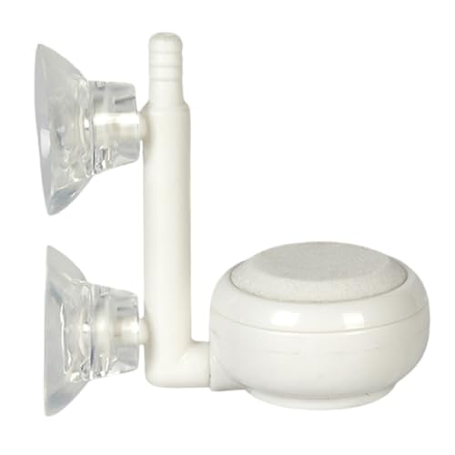 Aquarium Air Stone Disc, Tiny Fish Air Stone Ultra-High Dissolved Bubbler Airstone Bucket Diffuser Makes Super Tiny for Aquarium Fish and Small - color: White, size: round