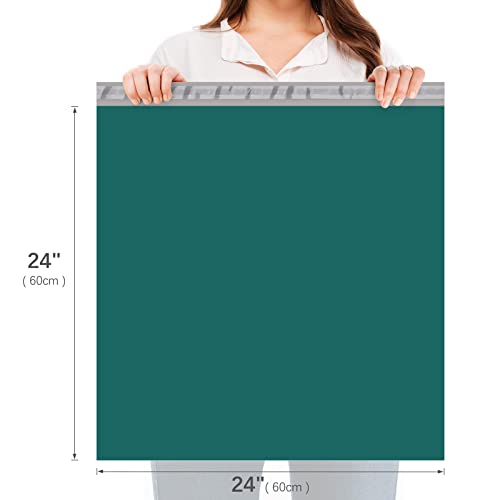 Fuxury 300 Pcs Large Poly Mailers 24x24 Inch, Bulk Shipping Bags for Clothing, Strong Adhesive Shipping Envelopes for Small Business Suppliers,Waterproof Mailers Poly Bags Mailing Envelopes, Green - color: Forest Green, size: 24x24" 300pcs