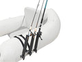 Brocraft Float Tube Rod Holder System/Triple Rod Holder for Fishing Float Tube / Float Tube Rod Rack System