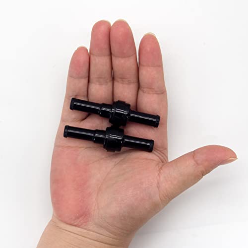 5/16" 9mm PA66 Automotive Oil Line Spring Check Valve, High Temperature and Corrosion Resistance one-way Car Fuel Oil Pump Check Valve - size: 5/16"