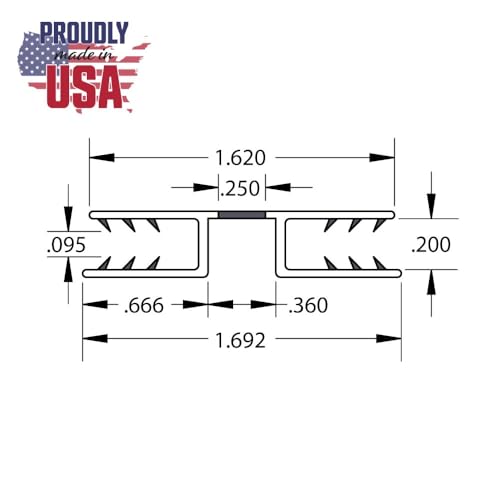 Black PVC Living Hinge for 1/8in Panels - 48 Inches (Pack of 3, 12 Feet Total)