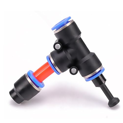 100Pcs Push-to-Connect Fitting Plug, Pneumatic Cap Style Blanking Plugs for 1/8 1/4 5/16 3/8 1/2 inch Tube Connect Fittings