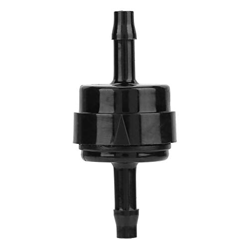 Non Return One Way Check Valve Spring Check One Way Non Return Inline Check Valve Fittings Valve For Fuel Gas Liquid Air 1/8" 3/16" 1/4" 5/16" (1/8")