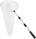 Insect and Butterfly Net with 12" Ring, 24" Net Depth, Handle Extends to 36 Inches - size: 16" Ring, 36" Handle